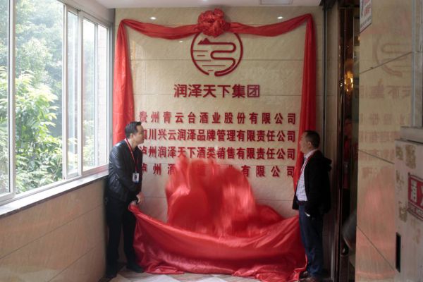 瀘州潤(rùn)澤天下集團(tuán)公司正式揭牌成立
